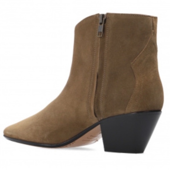 EUC - Isabel Marant Taupe Dacken Boots - Suede - Size 38 - Picture 3 of 7